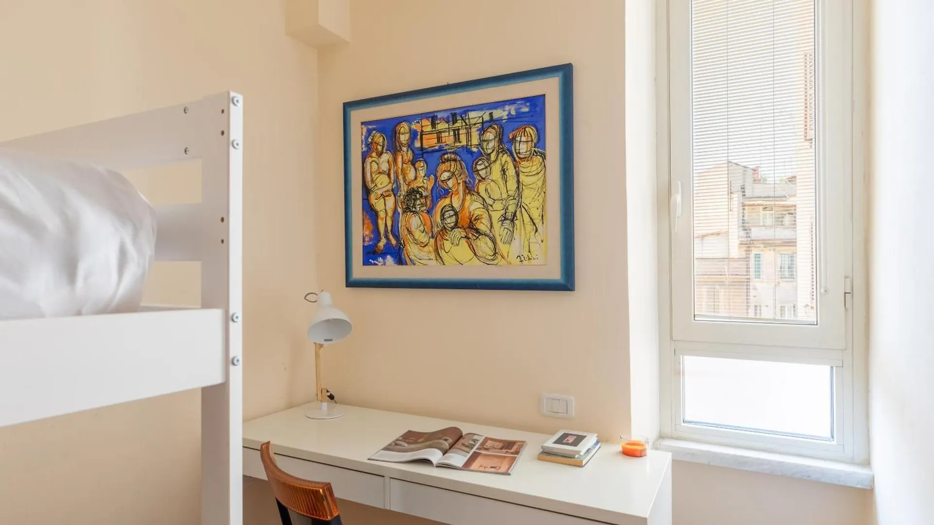 דירה רומא Iflat Bright & Comfy 2-Bedroom Apt Near Vatican איטליה