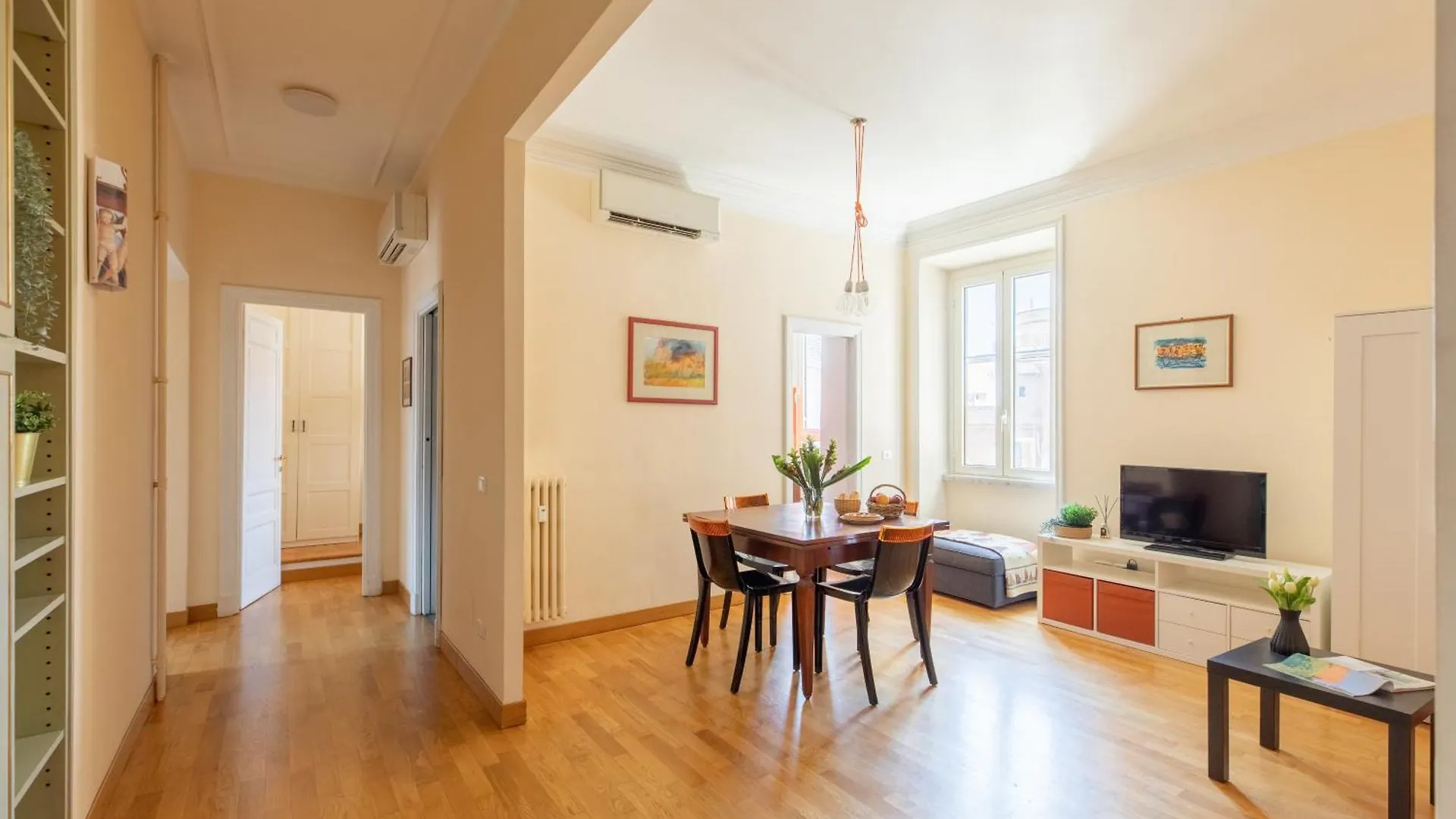 רומא Iflat Bright & Comfy 2-Bedroom Apt Near Vatican 0*,  איטליה